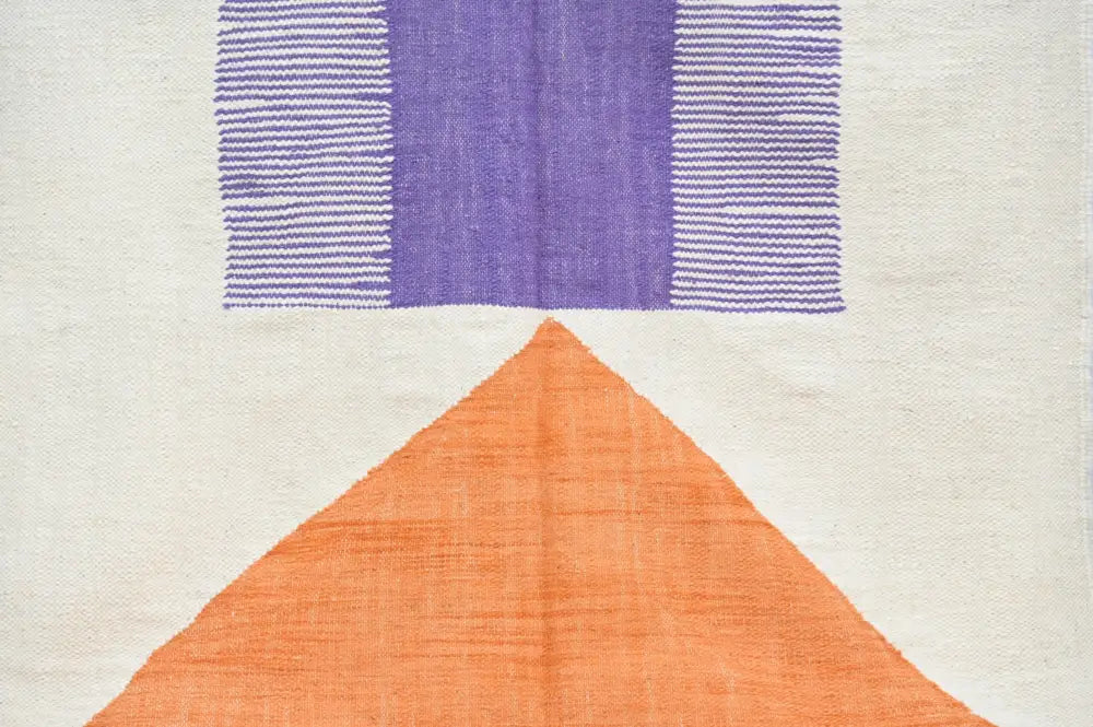 Beige Purple Azilal Rug