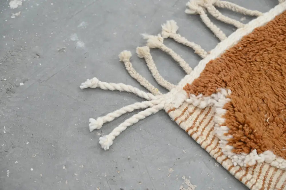 Brown Cream Azilal Rug