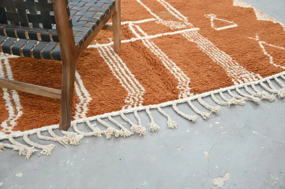 Brown Cream Azilal Rug