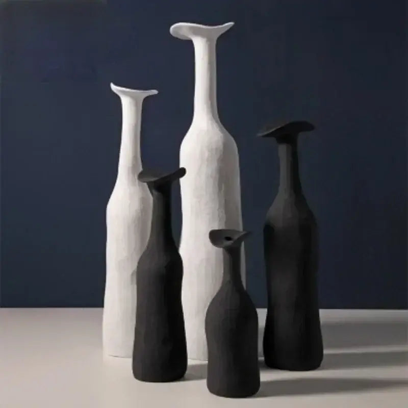 Earthy Textured Ceramic Vase