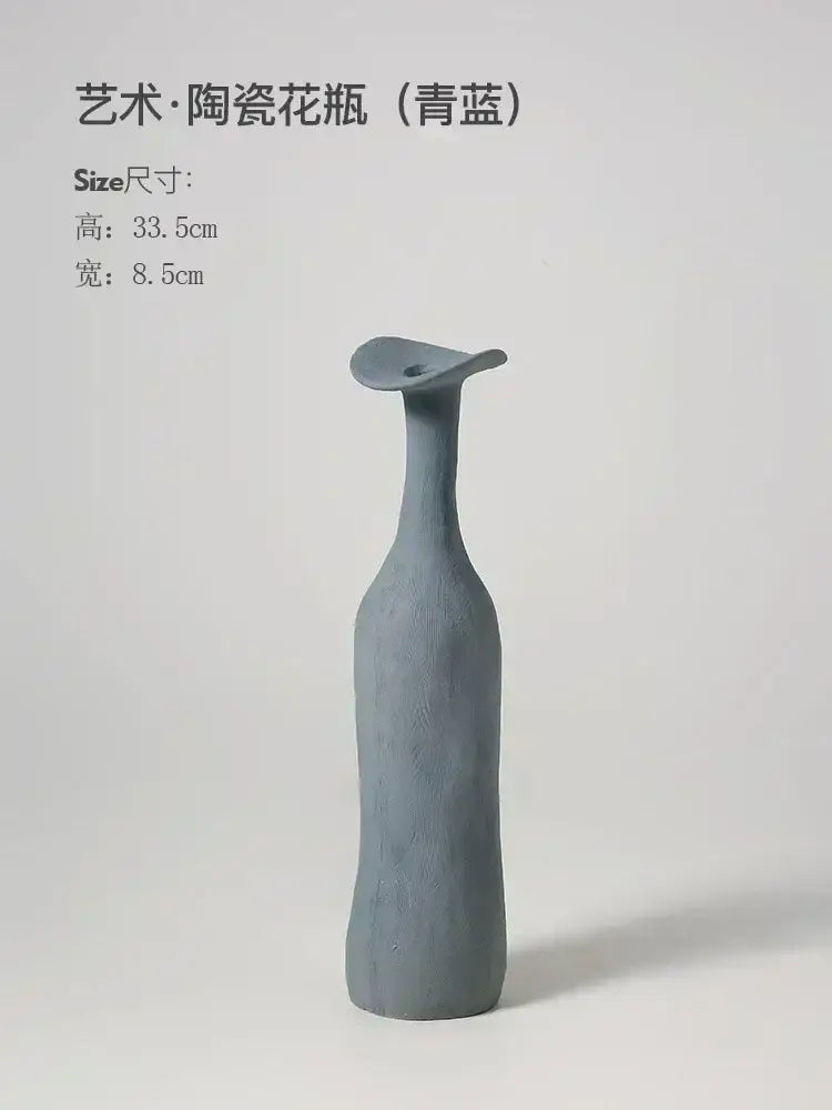 Earthy Textured Ceramic Vase