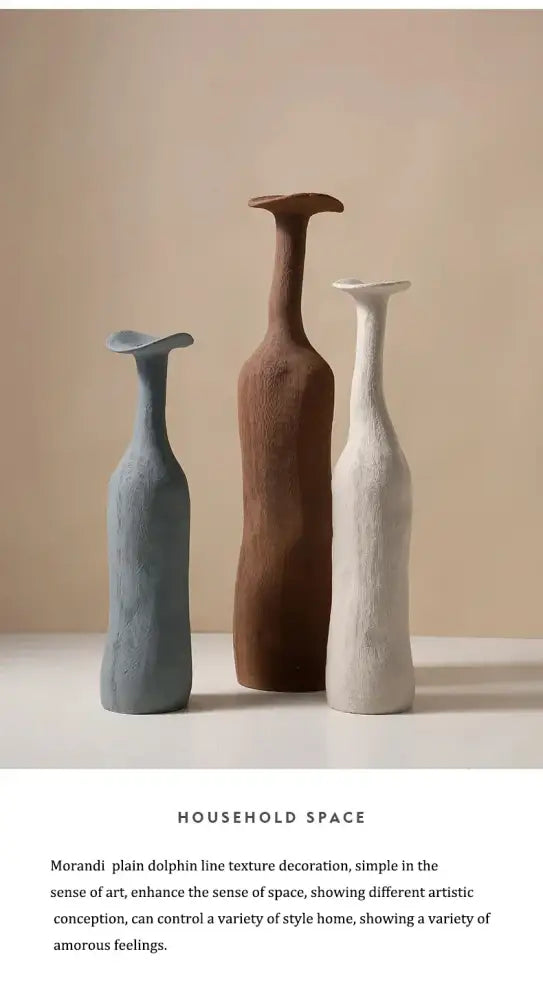 Earthy Textured Ceramic Vase