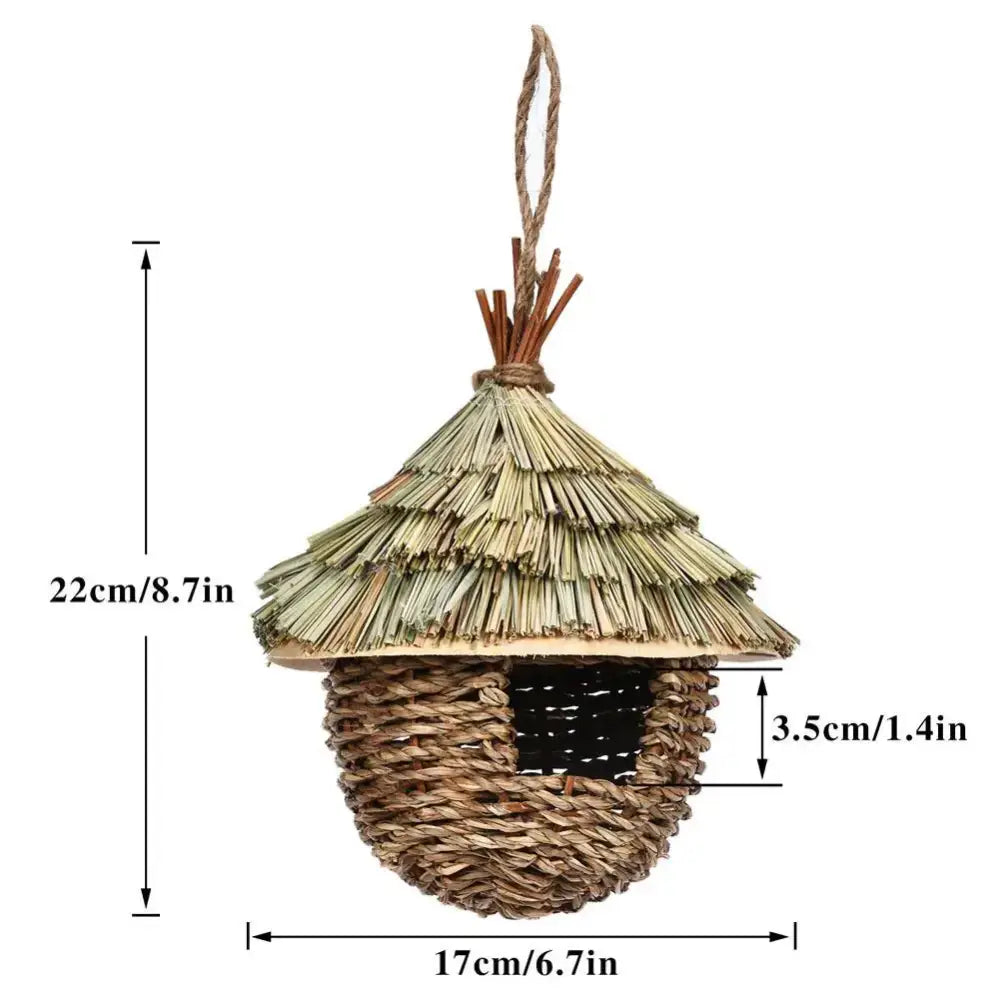 Straw Hanging Bird Nest