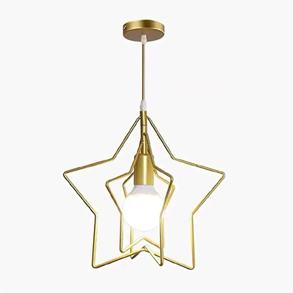 Black Industrial Ring Chandelier