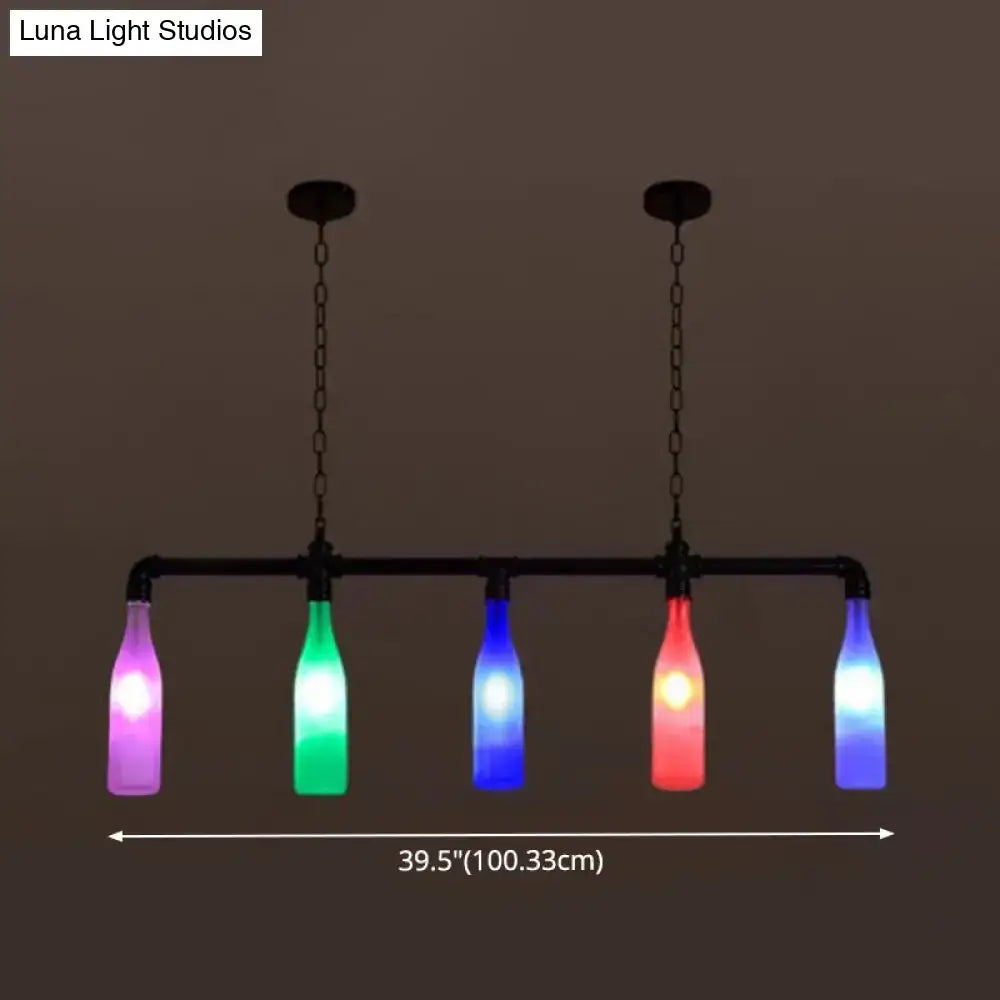 Multi-Color Bottle Pendant