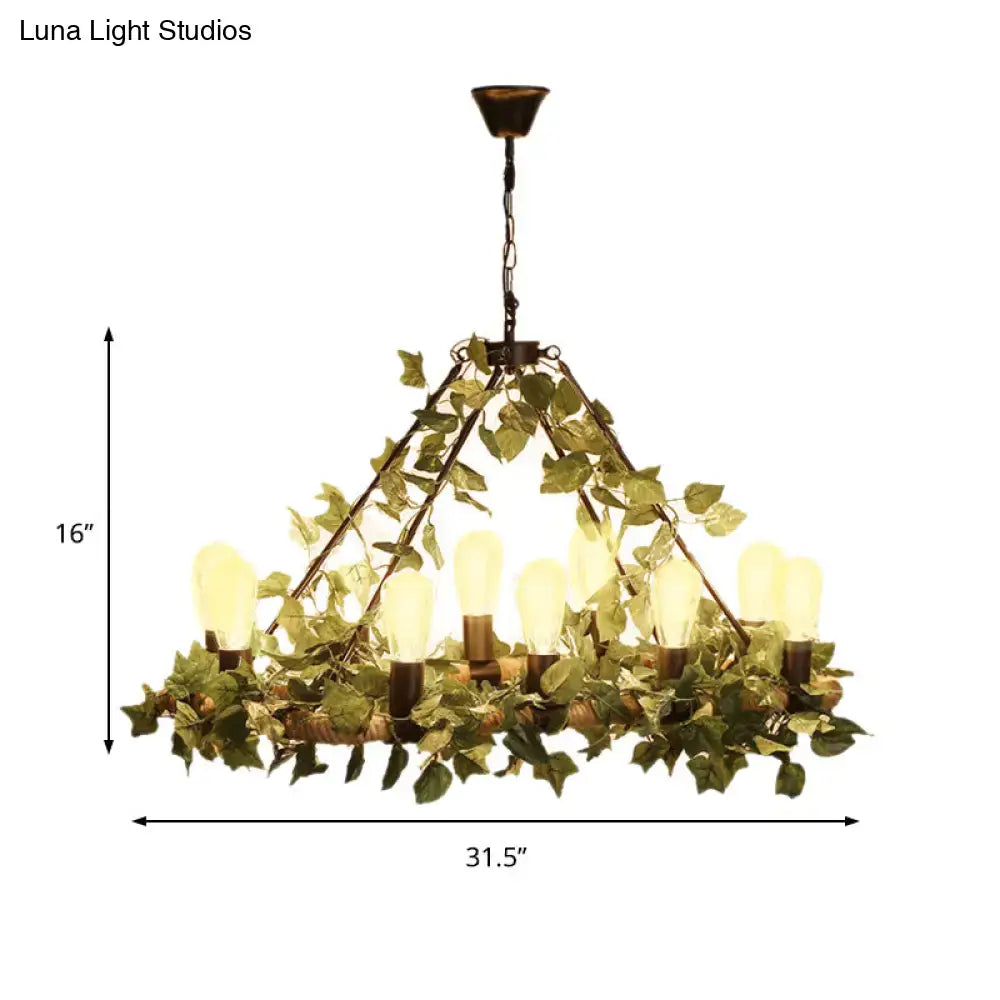 Pink Green LED Pendant