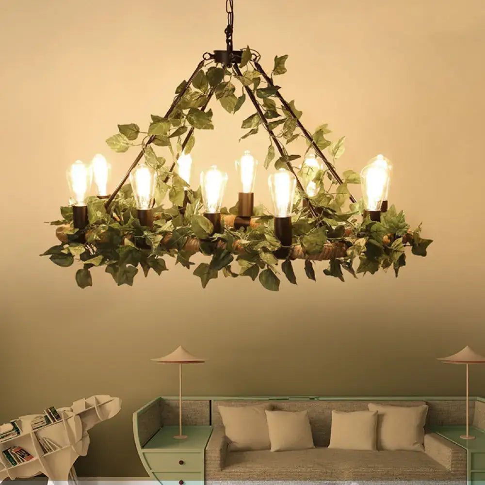 Pink Green LED Pendant
