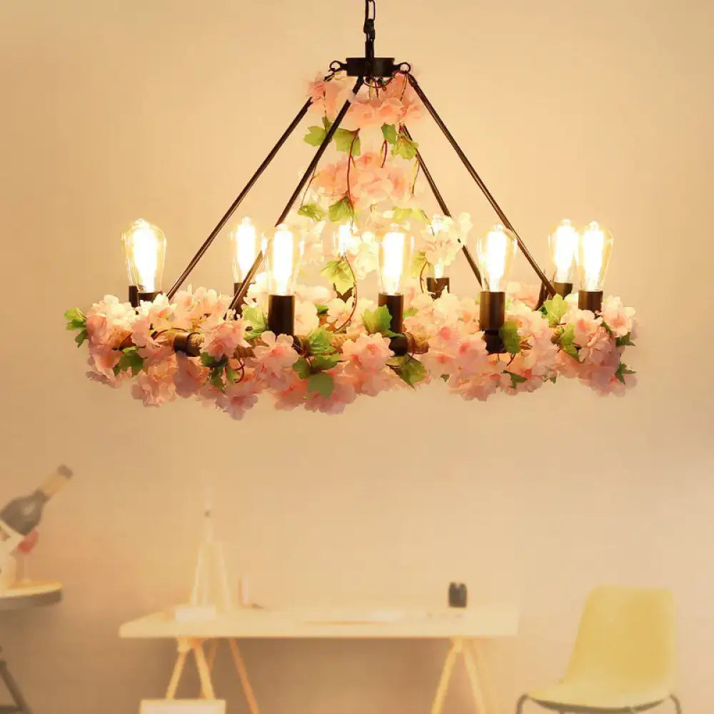 Pink Green LED Pendant