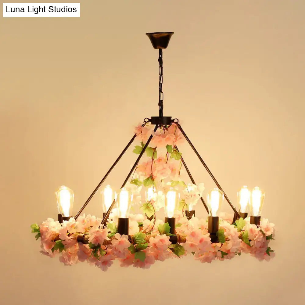 Pink Green LED Pendant