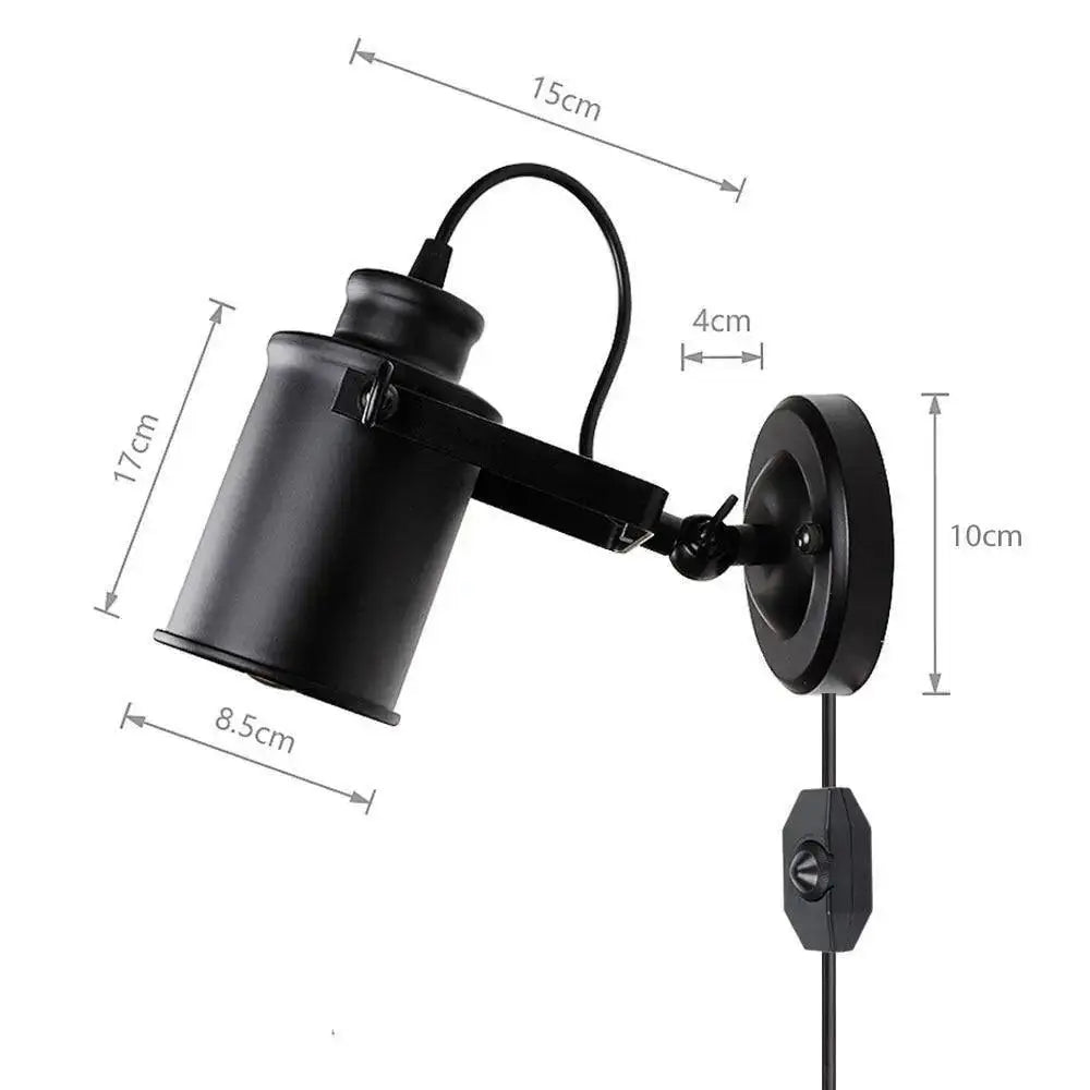 Black Gold Wall Sconce
