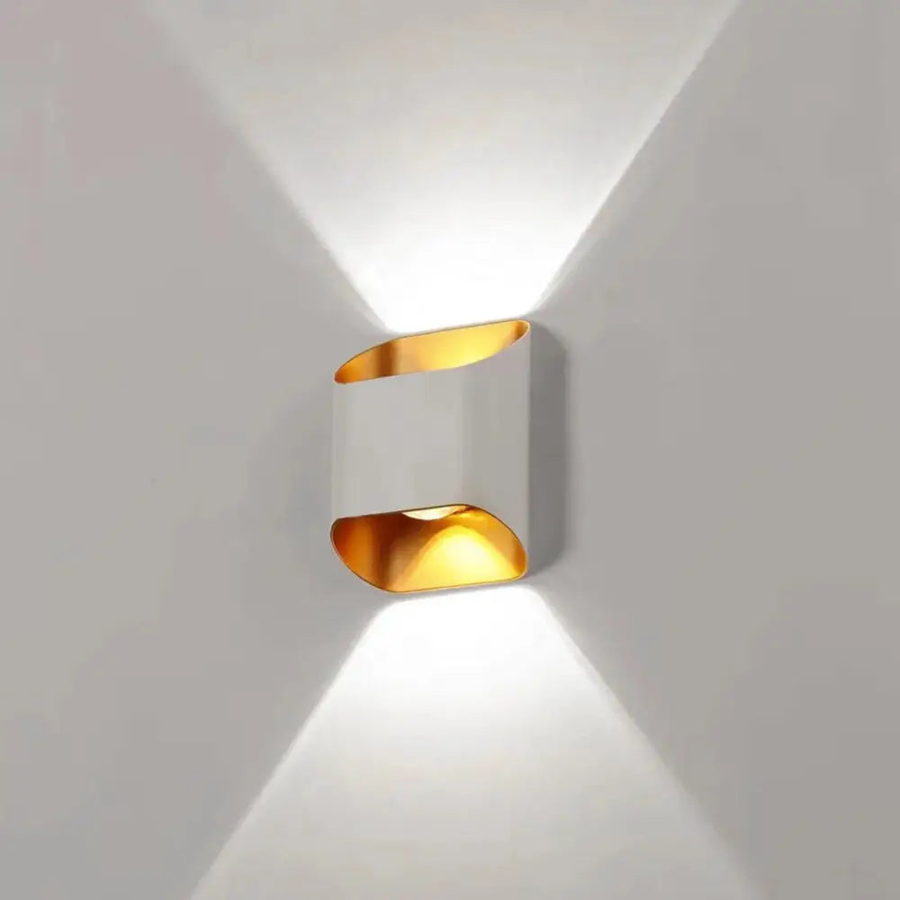 Black Gold Outdoor Sconce