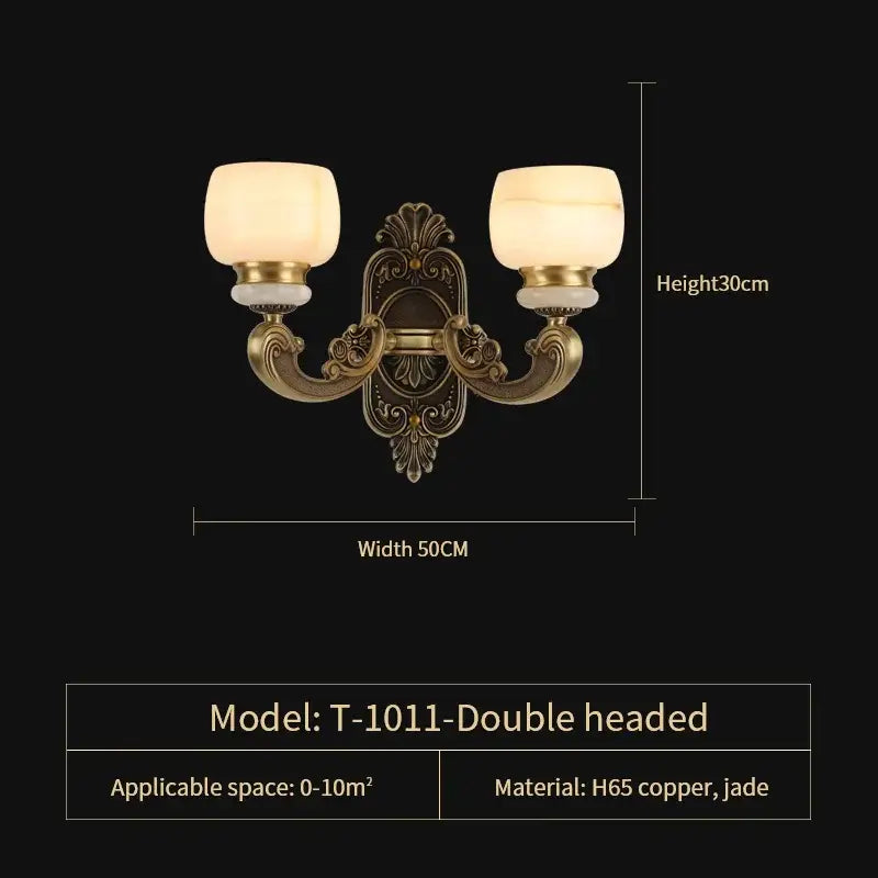Jade Bronze Multi-Tier Chandelier