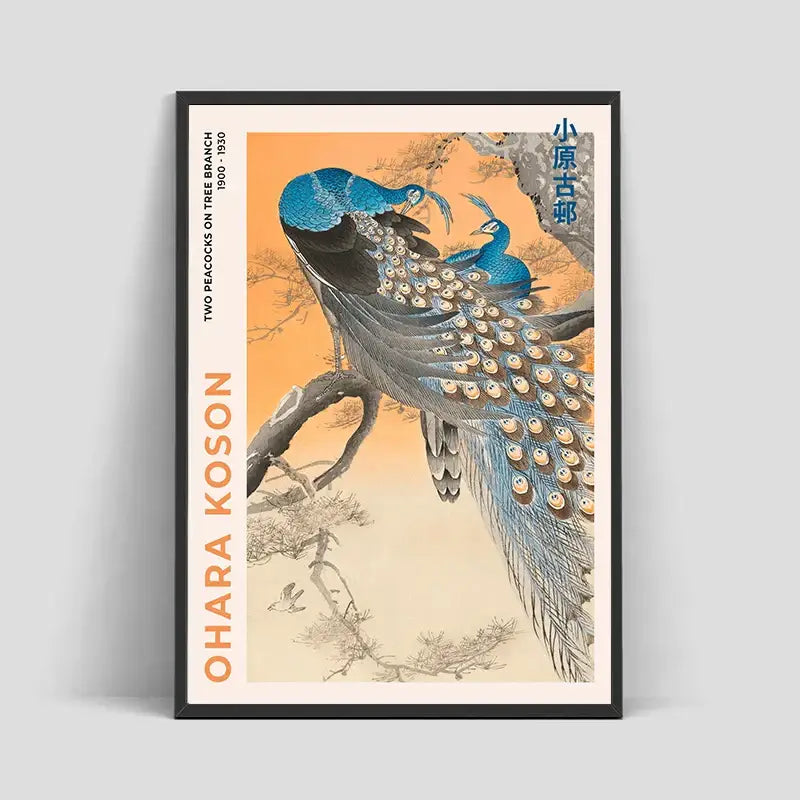 Abstract Hokusai Wall Poster