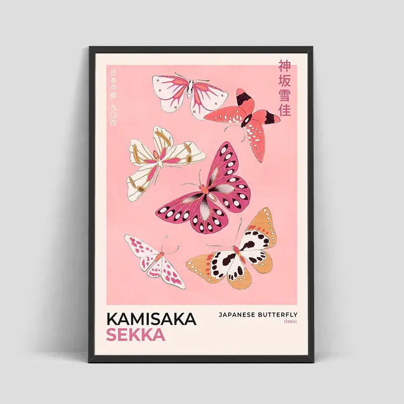 Blue Hokusai Art Poster