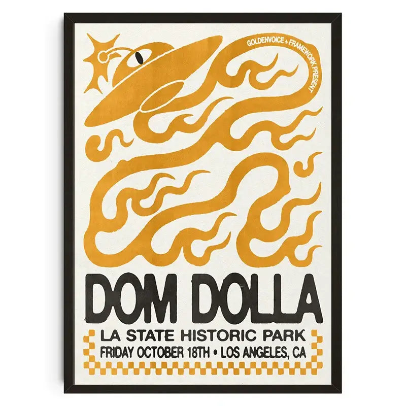 Abstract Koi Poster Art