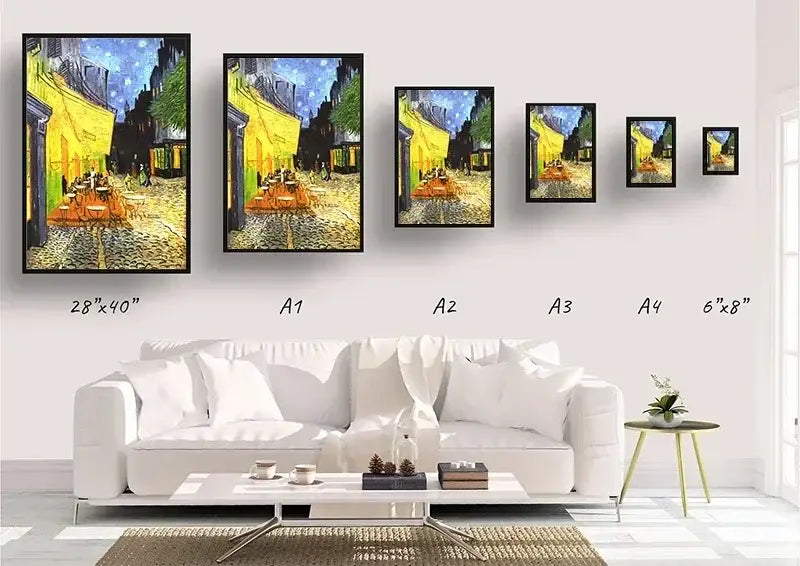 Abstract Koi Poster Art