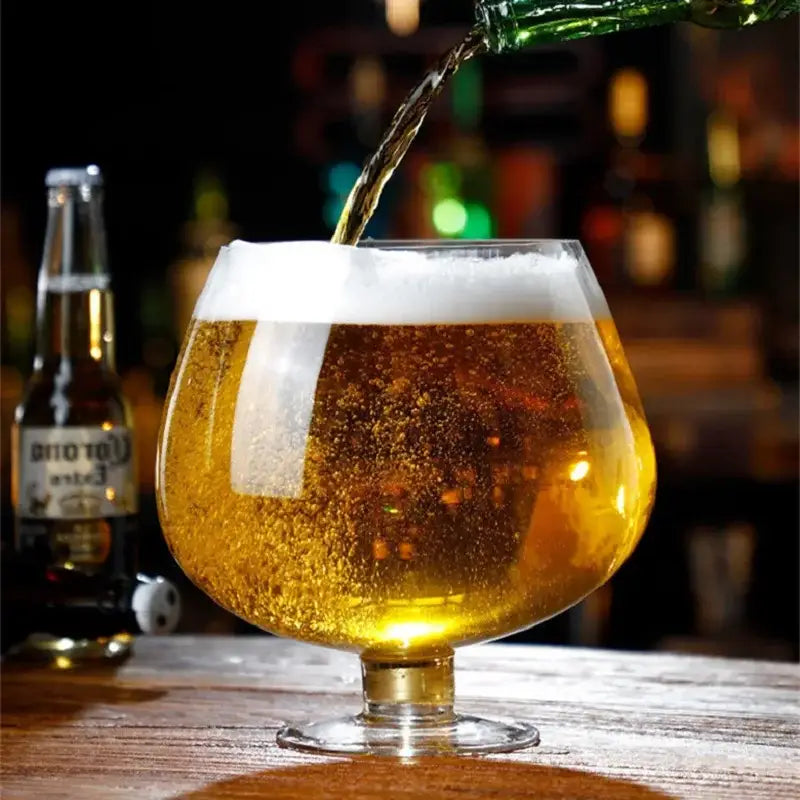 Clear Jumbo Goblet Glasses