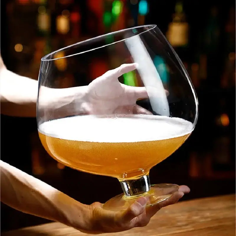 Clear Jumbo Goblet Glasses