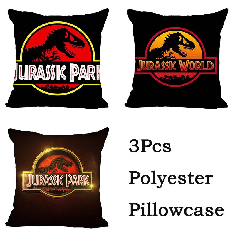 Dinosaur Print Pillowcase Set
