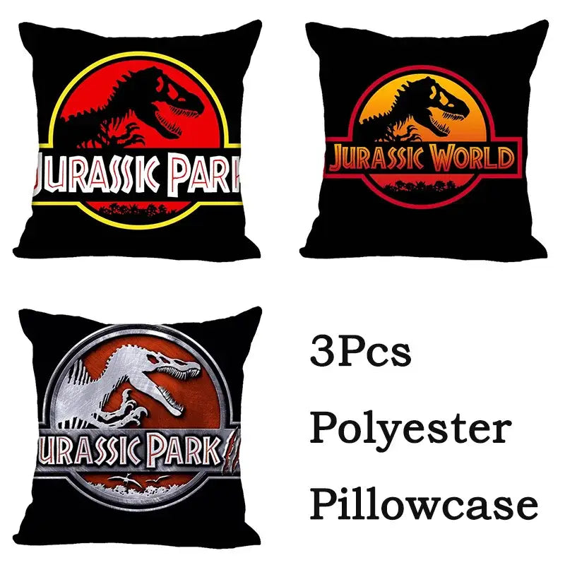 Dinosaur Print Pillowcase Set