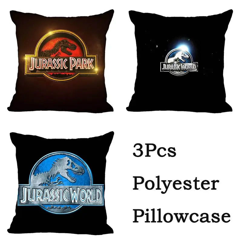 Dinosaur Print Pillowcase Set