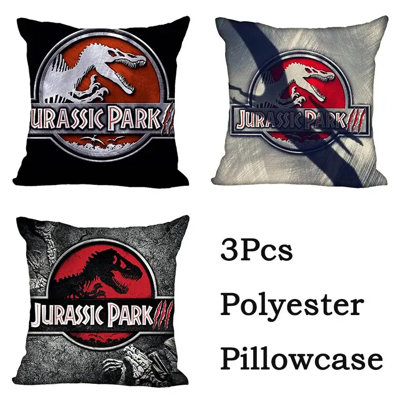 Dinosaur Print Pillowcase Set