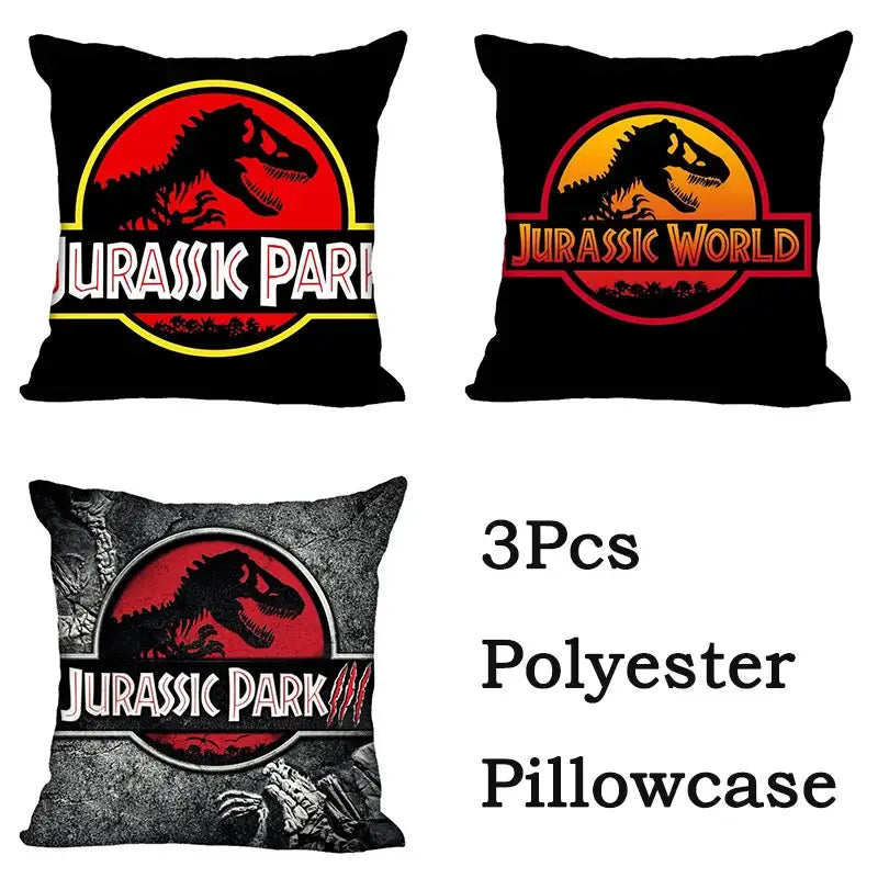 Dinosaur Print Pillowcase Set