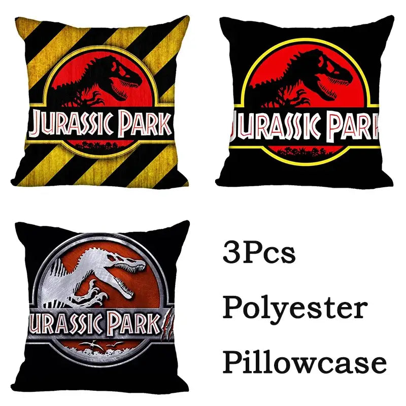 Dinosaur Print Pillowcase Set