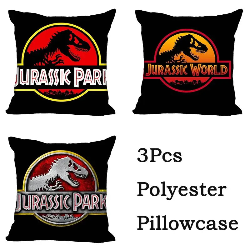 Dinosaur Print Pillowcase Set
