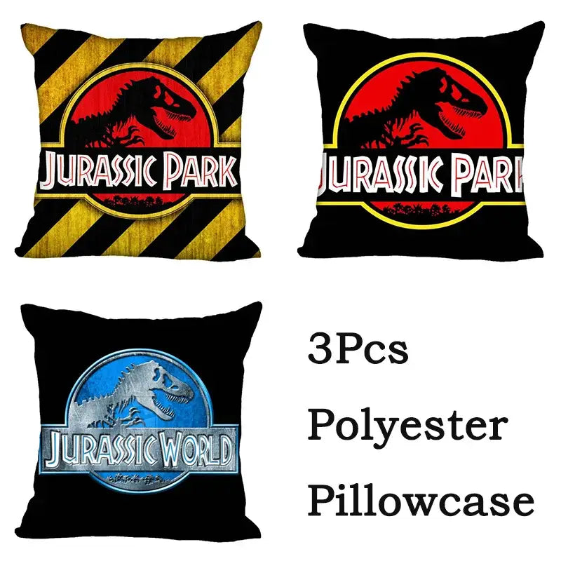 Dinosaur Print Pillowcase Set