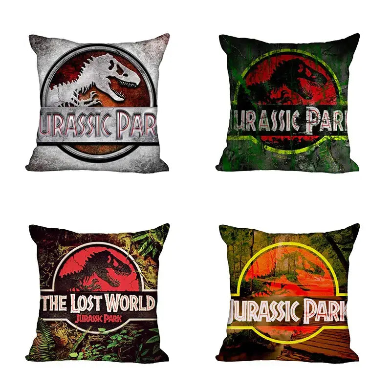 Dinosaur Print Pillowcase Set