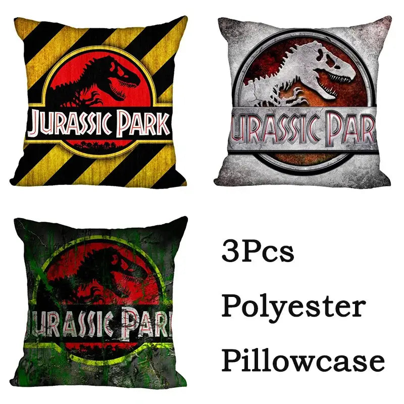 Dinosaur Print Pillowcase Set