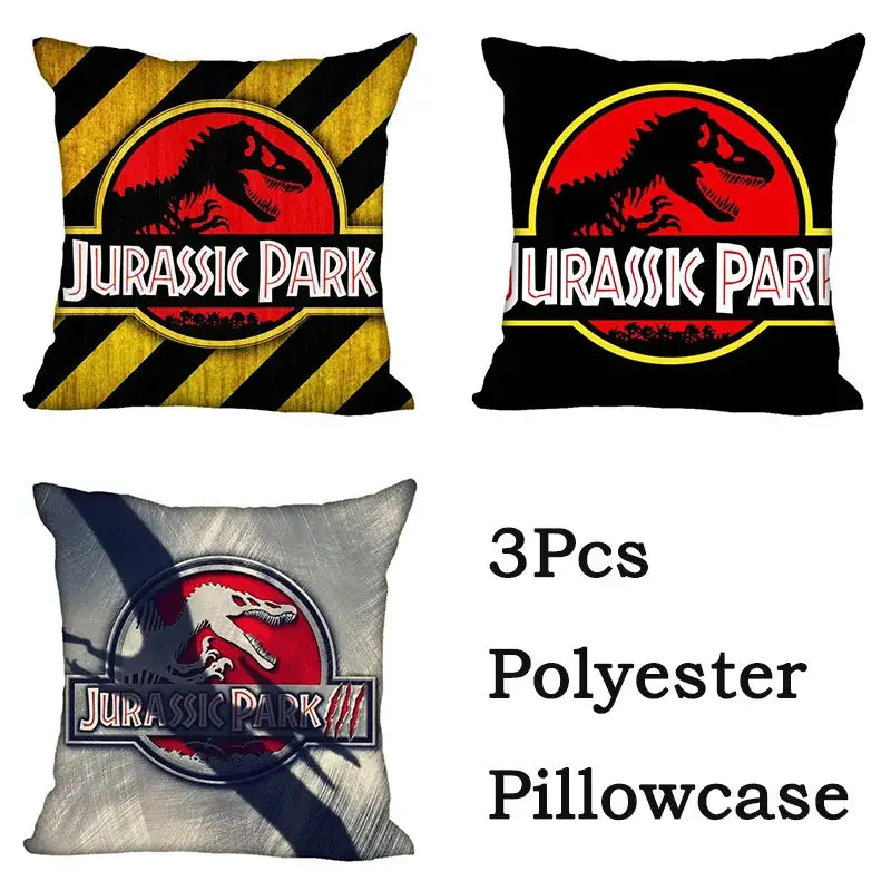 Dinosaur Print Pillowcase Set