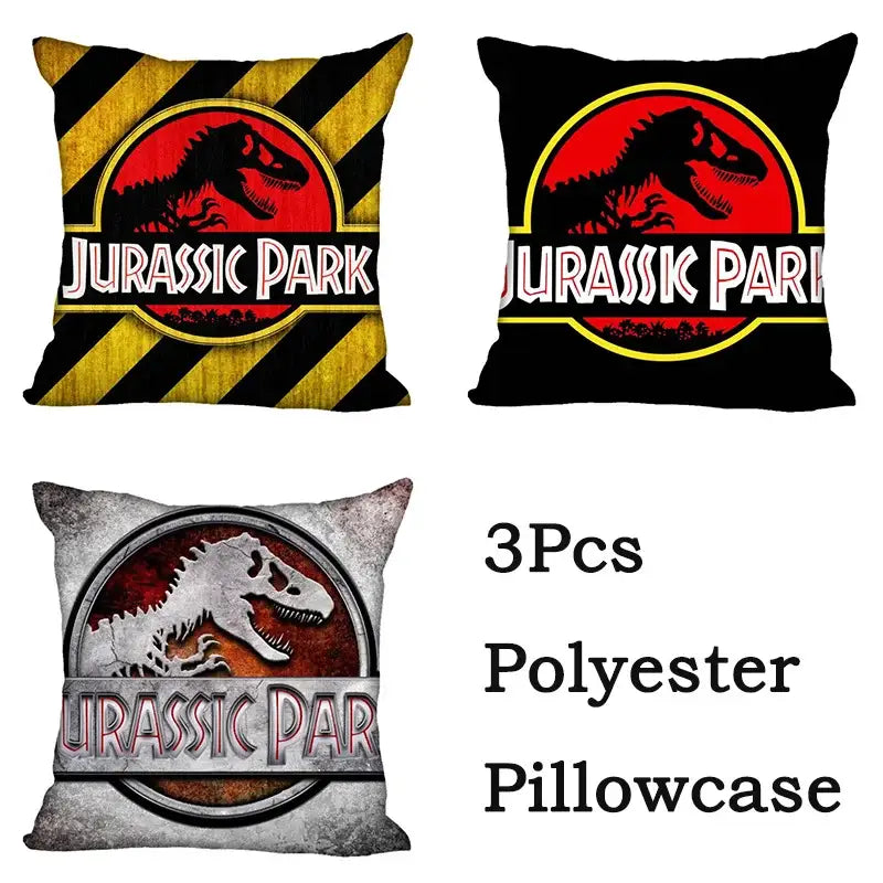 Dinosaur Print Pillowcase Set