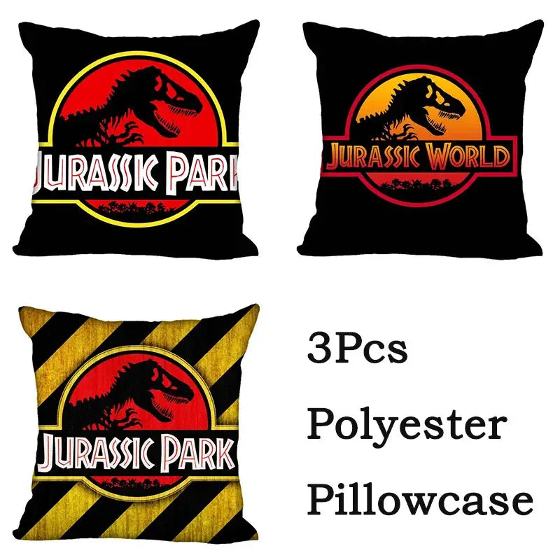 Dinosaur Print Pillowcase Set