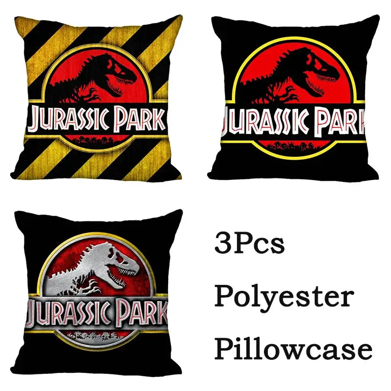 Dinosaur Print Pillowcase Set