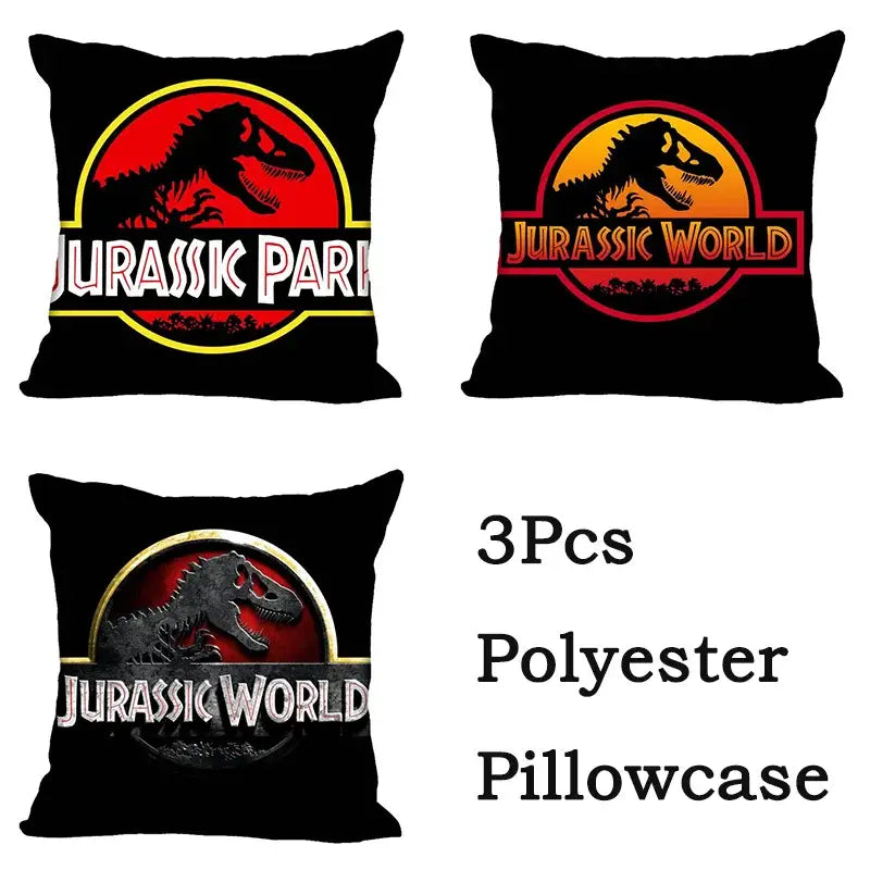 Dinosaur Print Pillowcase Set