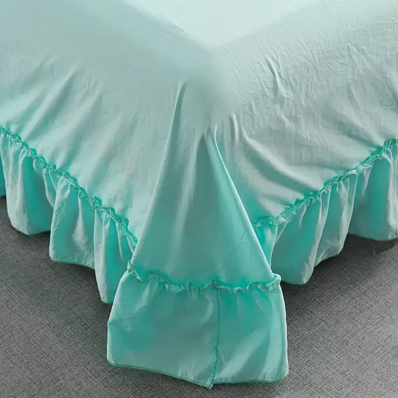Ruffled Princess Quilt Set