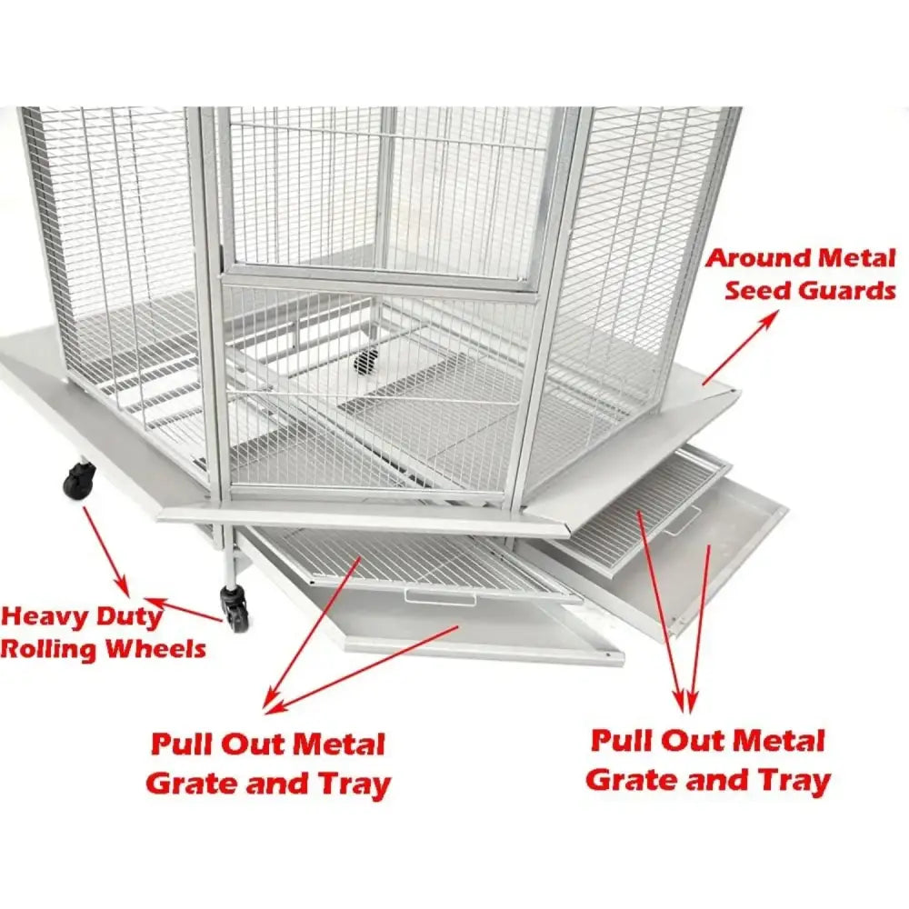 Wrought Iron Bird Cage