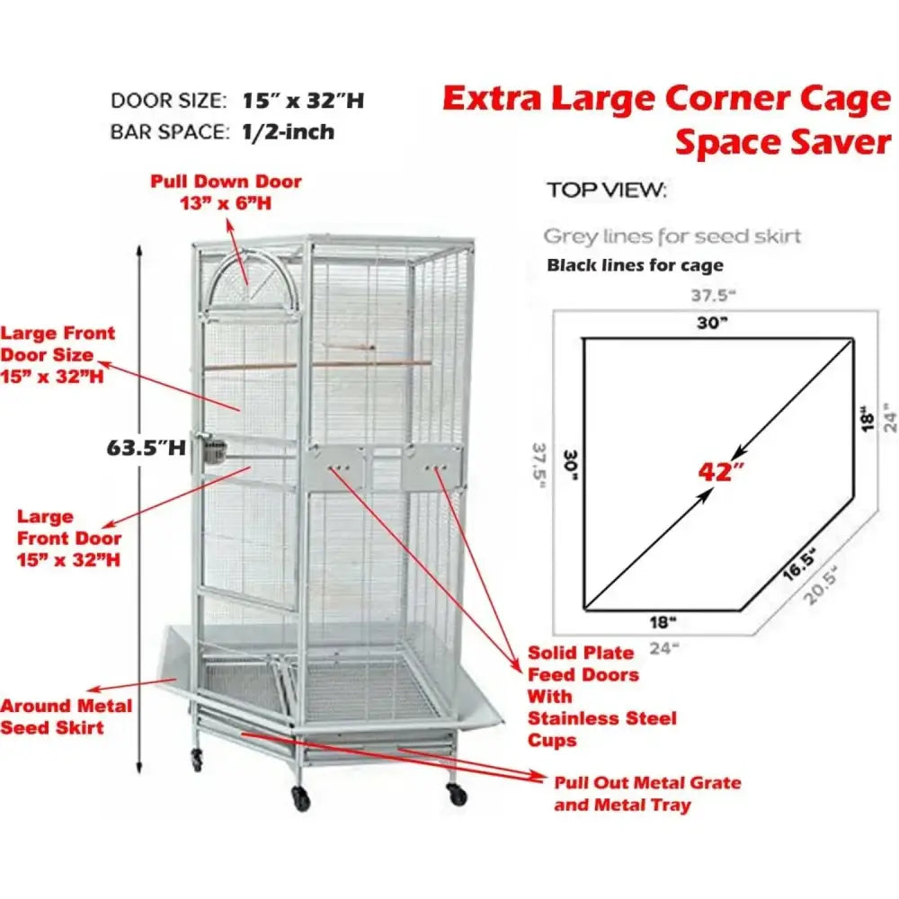 Wrought Iron Bird Cage