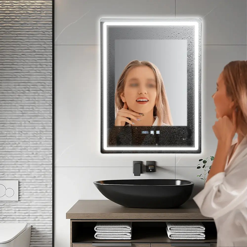 LED Anti-Fog Bathroom Mirror