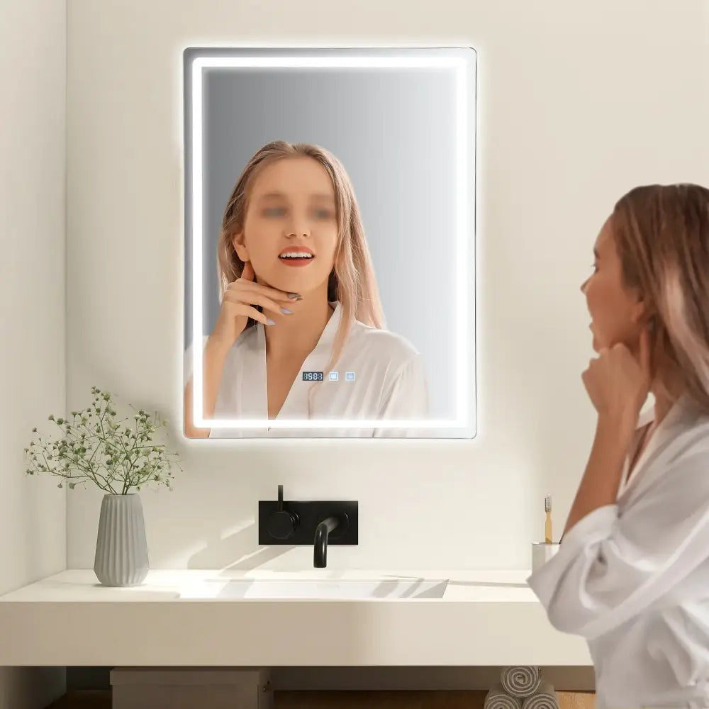 LED Anti-Fog Bathroom Mirror