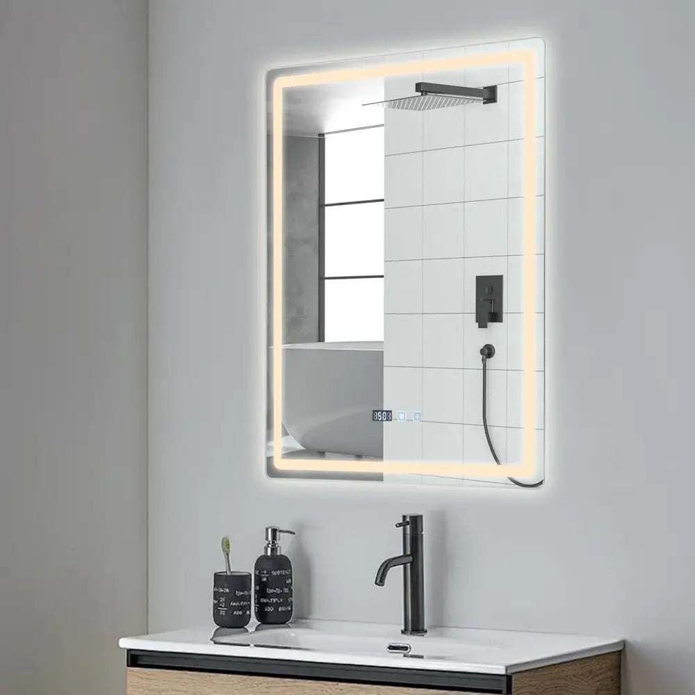 LED Anti-Fog Bathroom Mirror