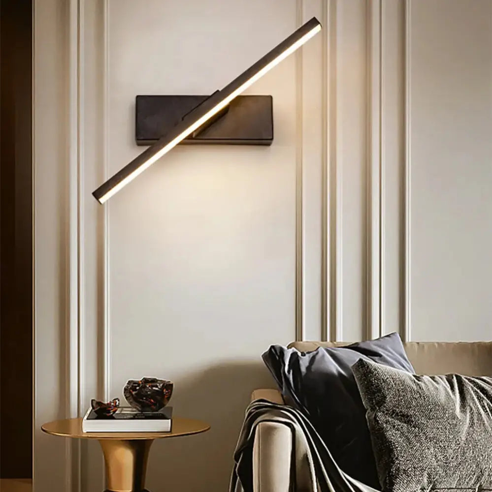 Black Dimmable LED Wall Sconce