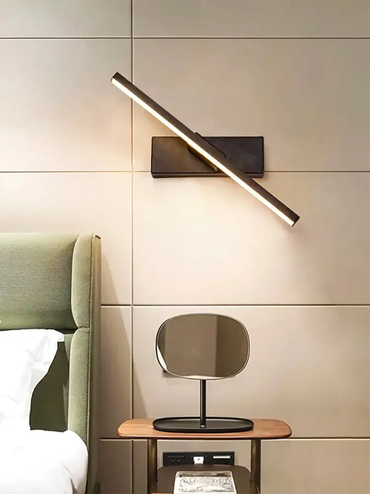 Black Dimmable LED Wall Sconce