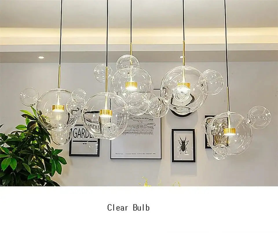 LED Bubble Chandelier
