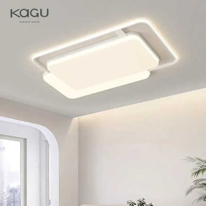 White LED Rectangle 105cm Ceiling Light