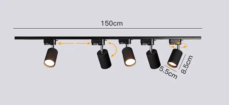 Black LED Ceiling Lights