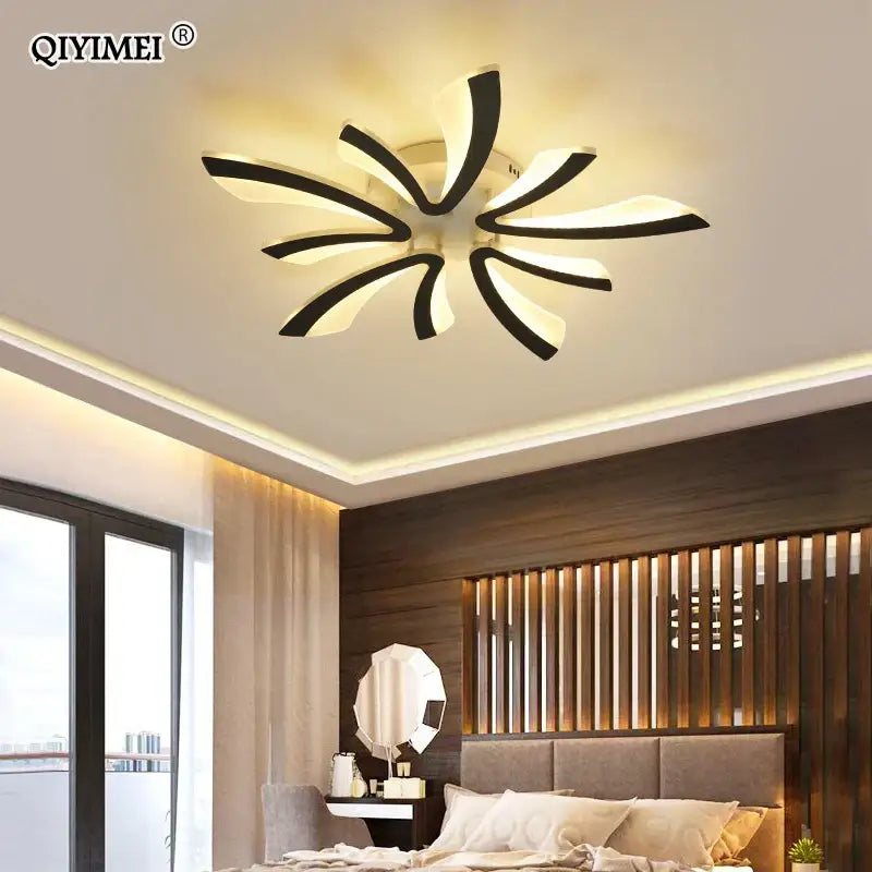 Black Cream Ceiling Light