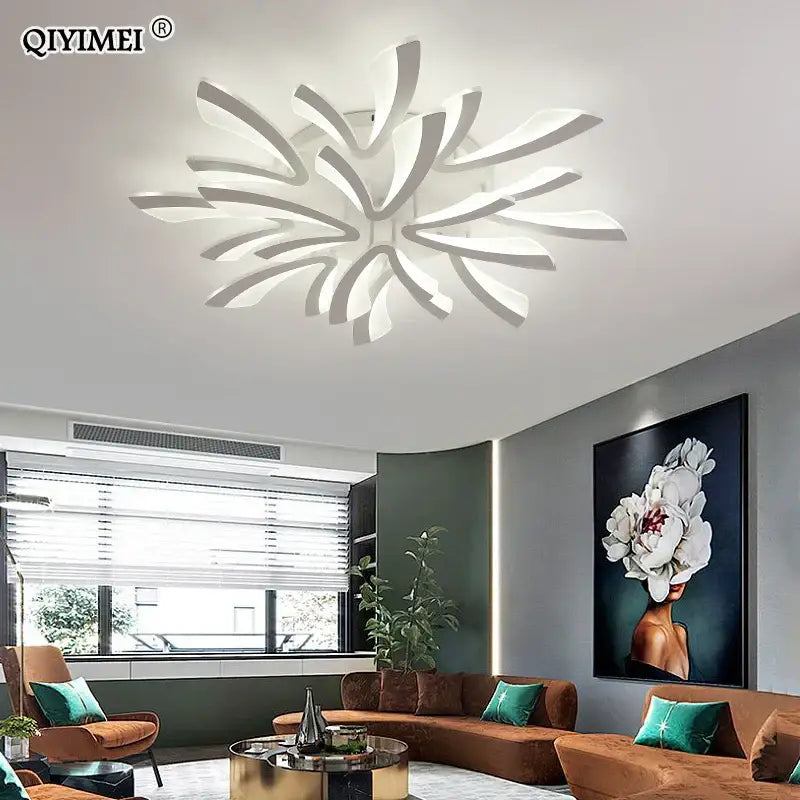 Black Cream Ceiling Light